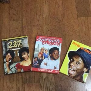 Lot of 3 DVD’s Good Times, Room 227 and Different Strokes